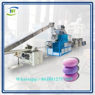 The automatic soap making machine can produce soaps for hotels.